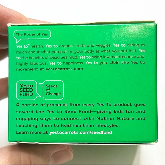 Yes To Cucumbers Soothing Calming Facial Mask w/Detoxifying Dead Sea Mud 1.7oz - Picture 8 of 13